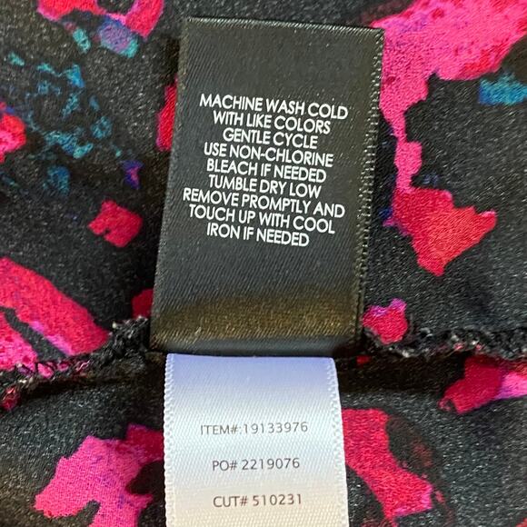 Torrid Women's Multicolor Cheetah Long Sleeve Button Up Blouse Top Plus size 6 - Picture 6 of 9